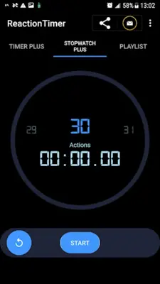 ReactionTimer android App screenshot 4